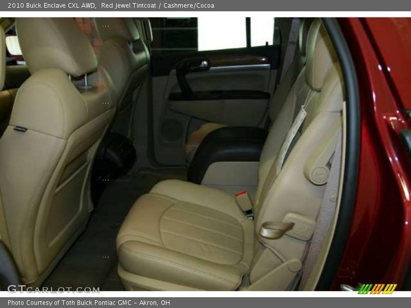 Red Jewel Tintcoat / Cashmere/Cocoa 2010 Buick Enclave CXL AWD