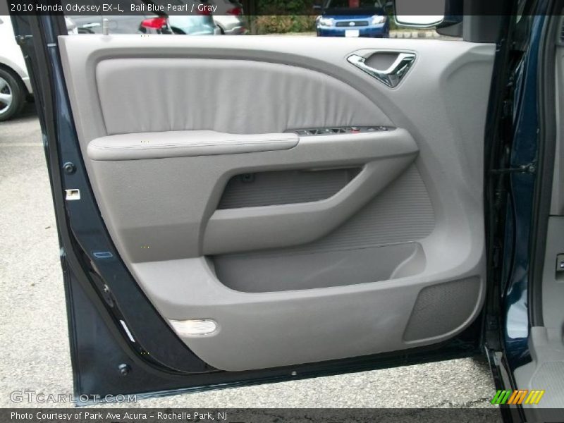 Bali Blue Pearl / Gray 2010 Honda Odyssey EX-L