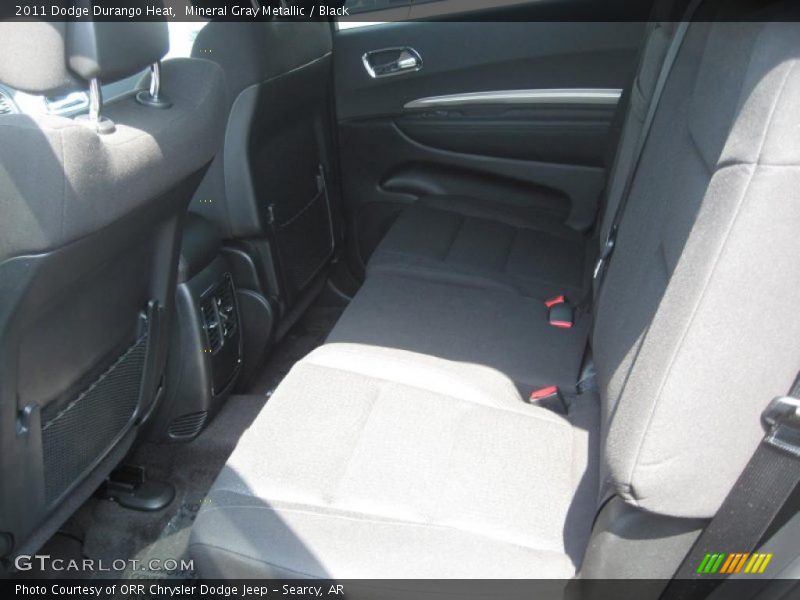 Mineral Gray Metallic / Black 2011 Dodge Durango Heat