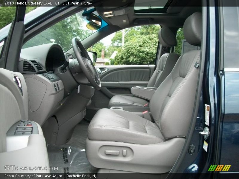 Bali Blue Pearl / Gray 2010 Honda Odyssey EX-L