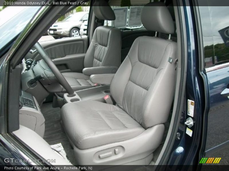 Bali Blue Pearl / Gray 2010 Honda Odyssey EX-L