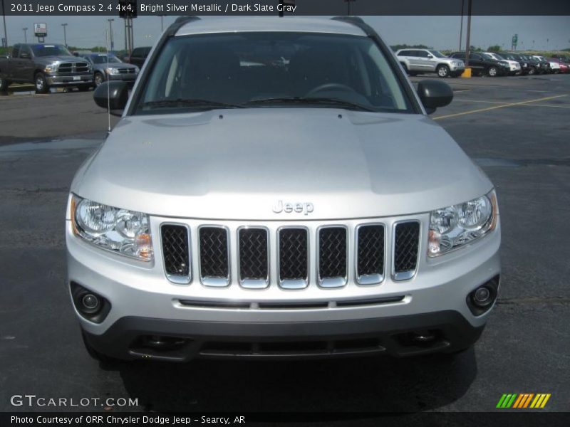 Bright Silver Metallic / Dark Slate Gray 2011 Jeep Compass 2.4 4x4