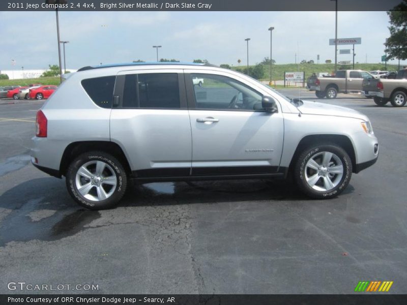 Bright Silver Metallic / Dark Slate Gray 2011 Jeep Compass 2.4 4x4