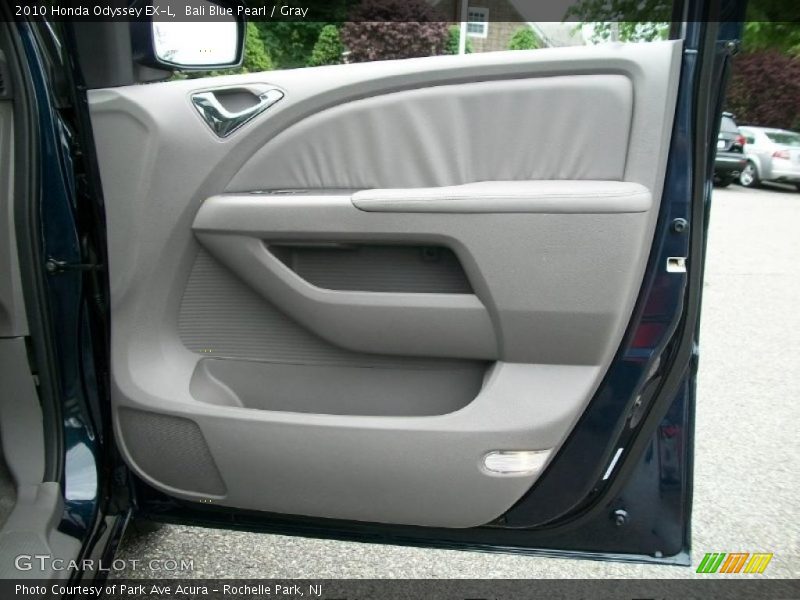 Bali Blue Pearl / Gray 2010 Honda Odyssey EX-L