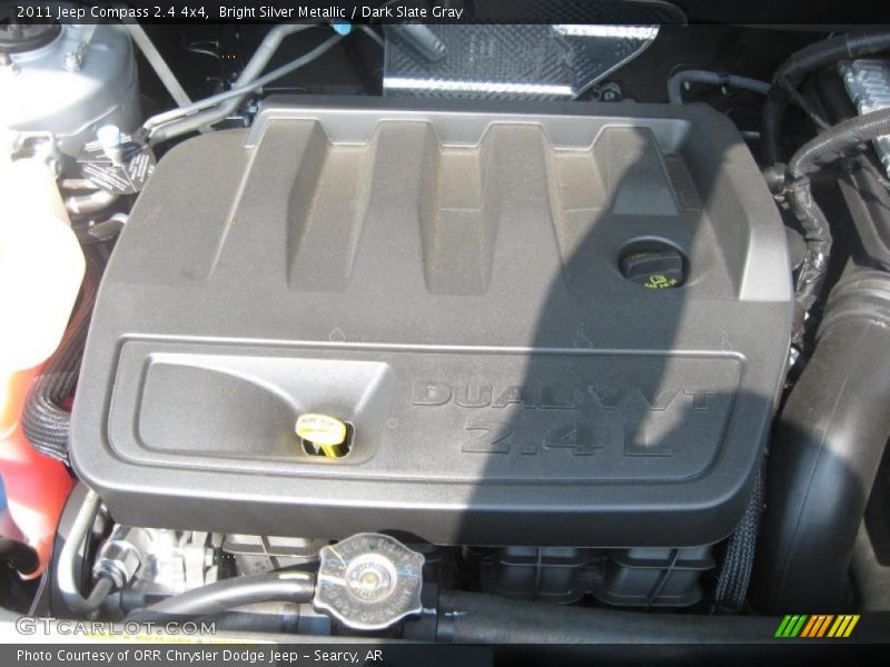 Bright Silver Metallic / Dark Slate Gray 2011 Jeep Compass 2.4 4x4