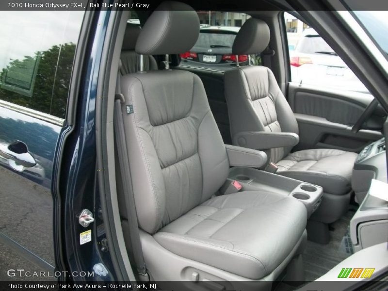 Bali Blue Pearl / Gray 2010 Honda Odyssey EX-L