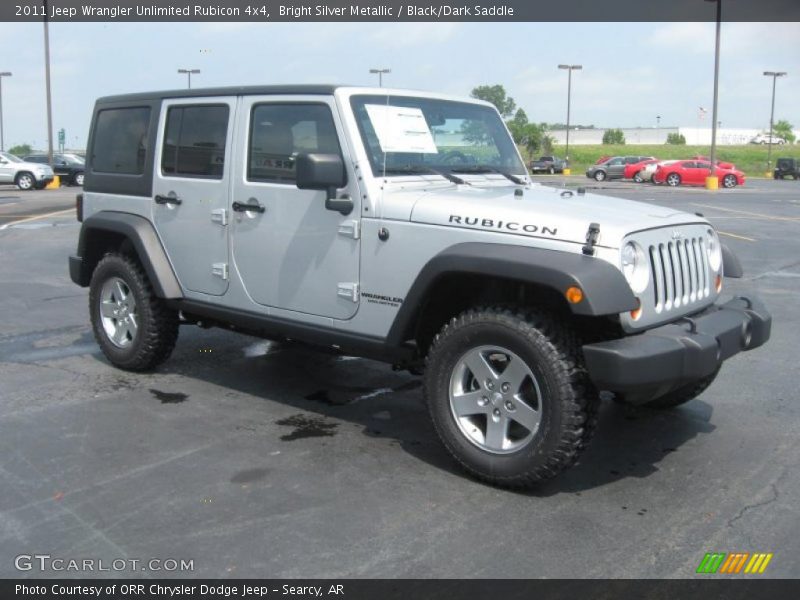 Front 3/4 View of 2011 Wrangler Unlimited Rubicon 4x4