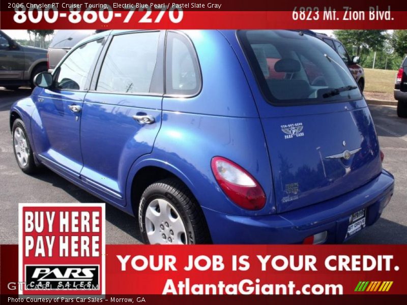 Electric Blue Pearl / Pastel Slate Gray 2006 Chrysler PT Cruiser Touring