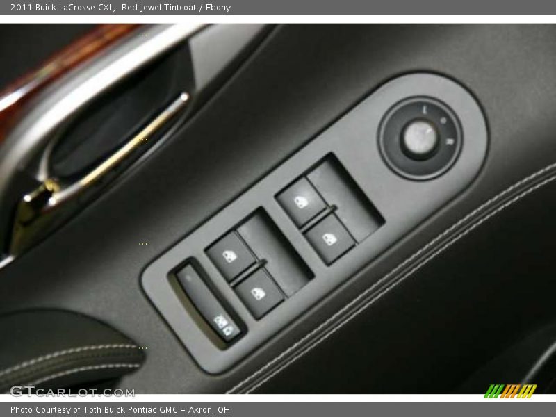 Red Jewel Tintcoat / Ebony 2011 Buick LaCrosse CXL