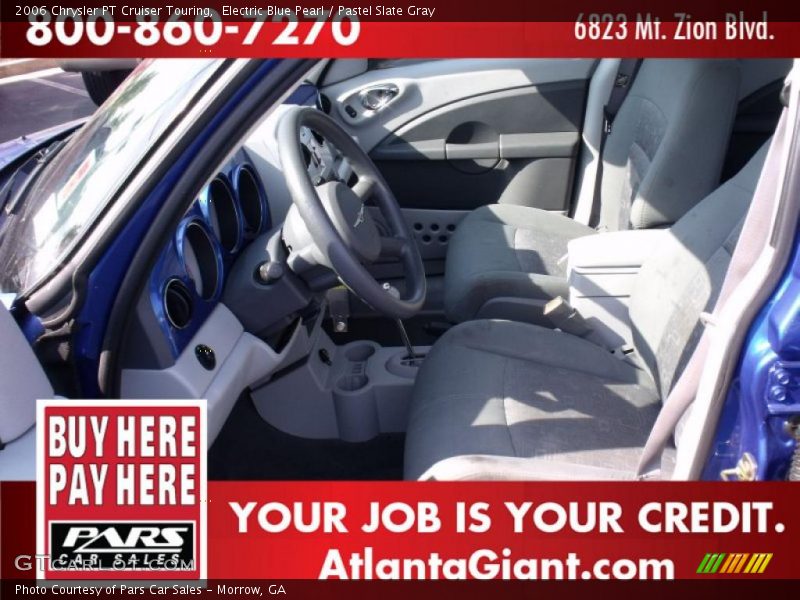 Electric Blue Pearl / Pastel Slate Gray 2006 Chrysler PT Cruiser Touring