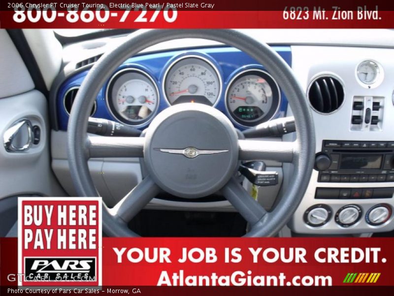 Electric Blue Pearl / Pastel Slate Gray 2006 Chrysler PT Cruiser Touring