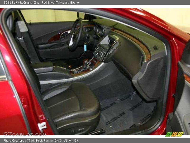 Red Jewel Tintcoat / Ebony 2011 Buick LaCrosse CXL