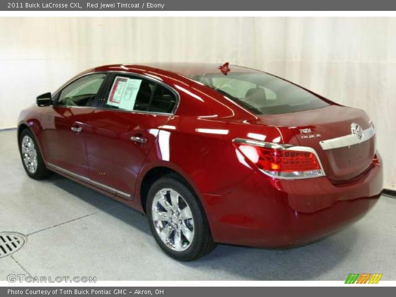 Red Jewel Tintcoat / Ebony 2011 Buick LaCrosse CXL