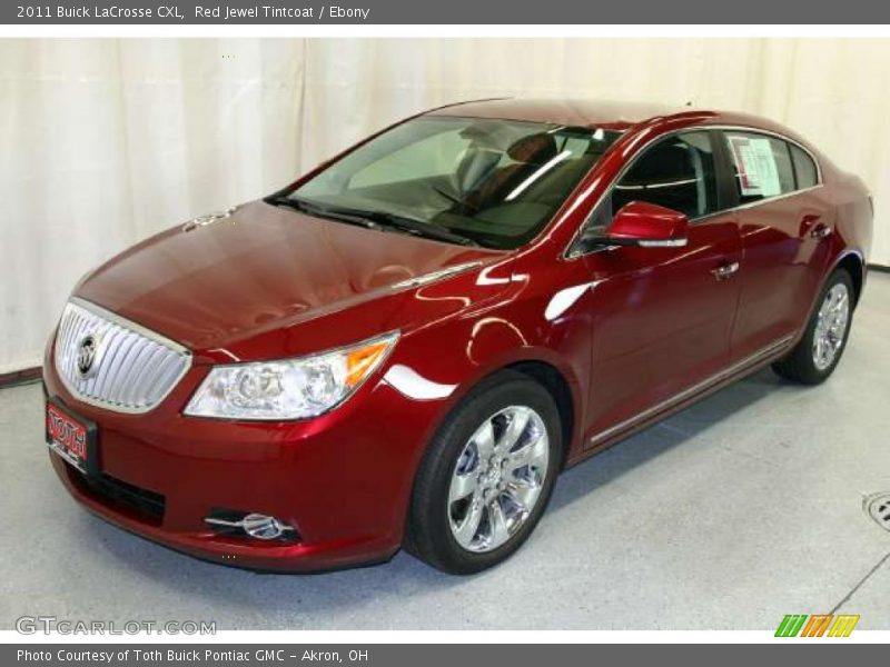 Red Jewel Tintcoat / Ebony 2011 Buick LaCrosse CXL