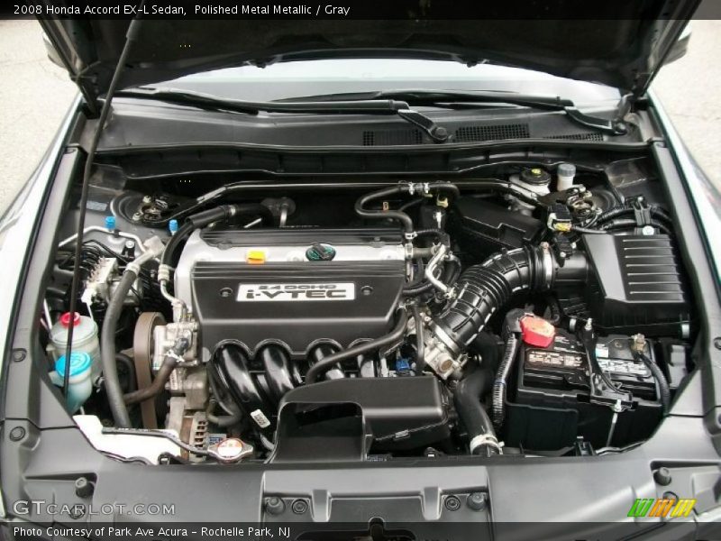  2008 Accord EX-L Sedan Engine - 2.4 Liter DOHC 16-Valve i-VTEC 4 Cylinder