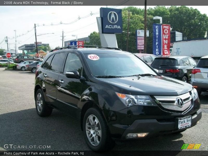 Formal Black / Ebony 2008 Acura MDX Technology