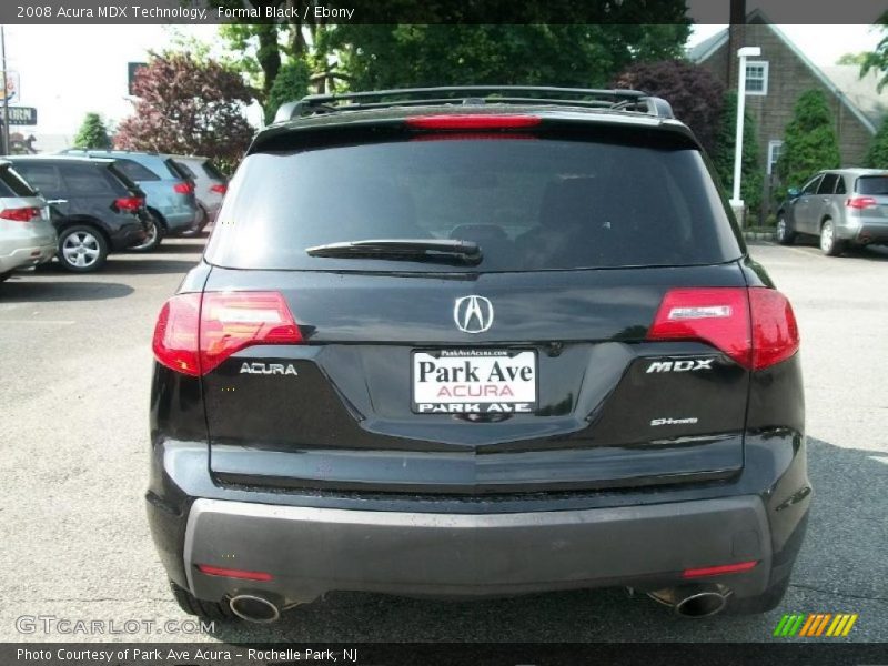 Formal Black / Ebony 2008 Acura MDX Technology