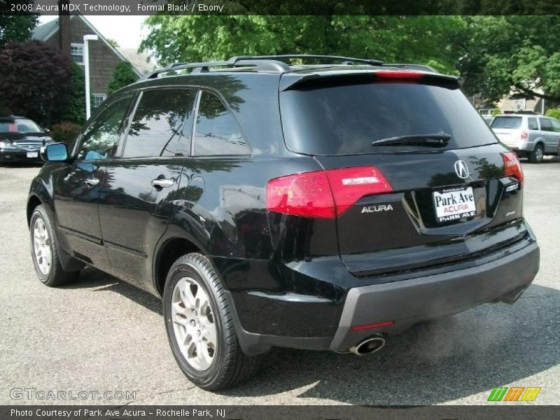 Formal Black / Ebony 2008 Acura MDX Technology
