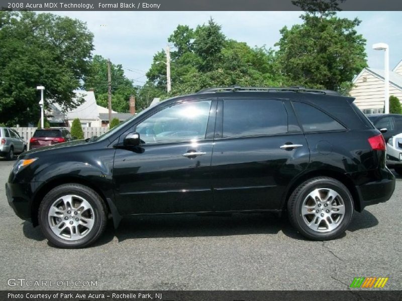 Formal Black / Ebony 2008 Acura MDX Technology