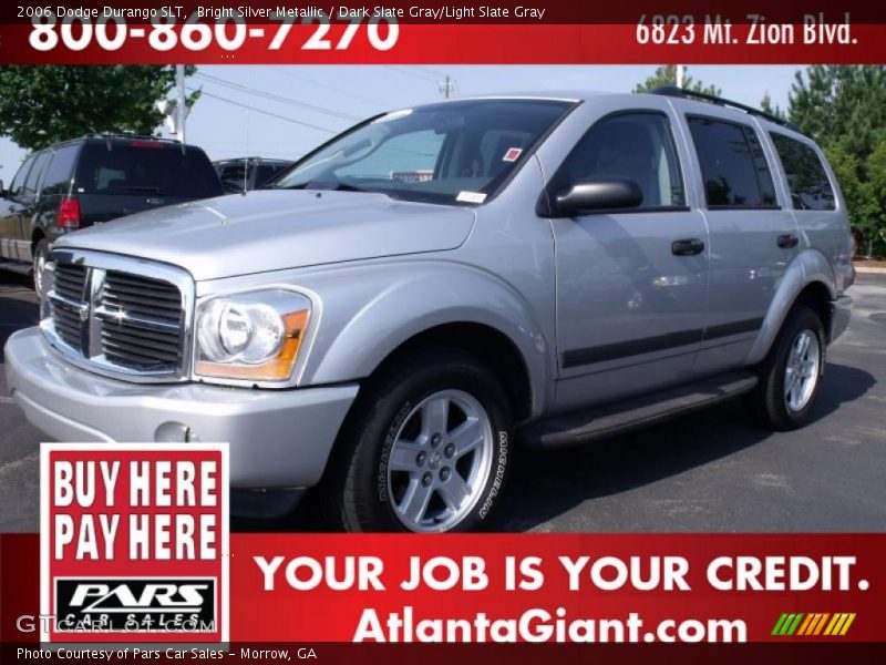 Bright Silver Metallic / Dark Slate Gray/Light Slate Gray 2006 Dodge Durango SLT