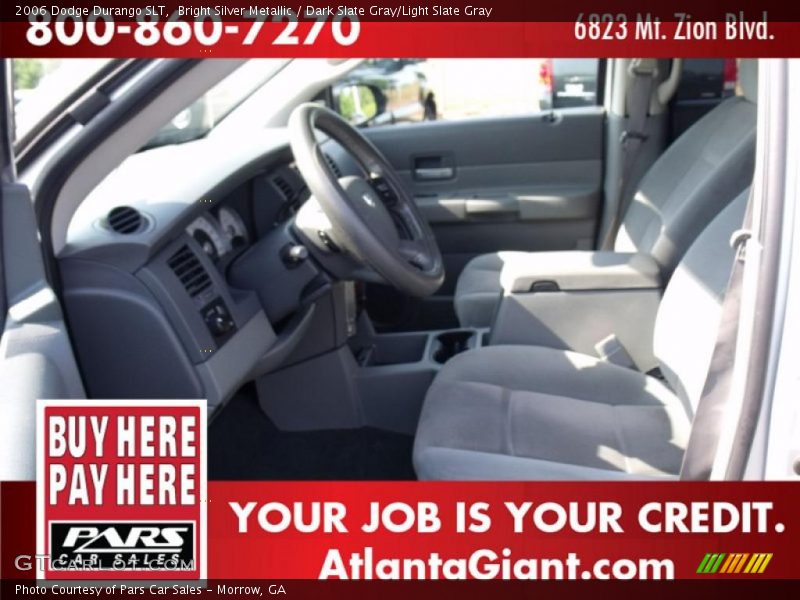 Bright Silver Metallic / Dark Slate Gray/Light Slate Gray 2006 Dodge Durango SLT