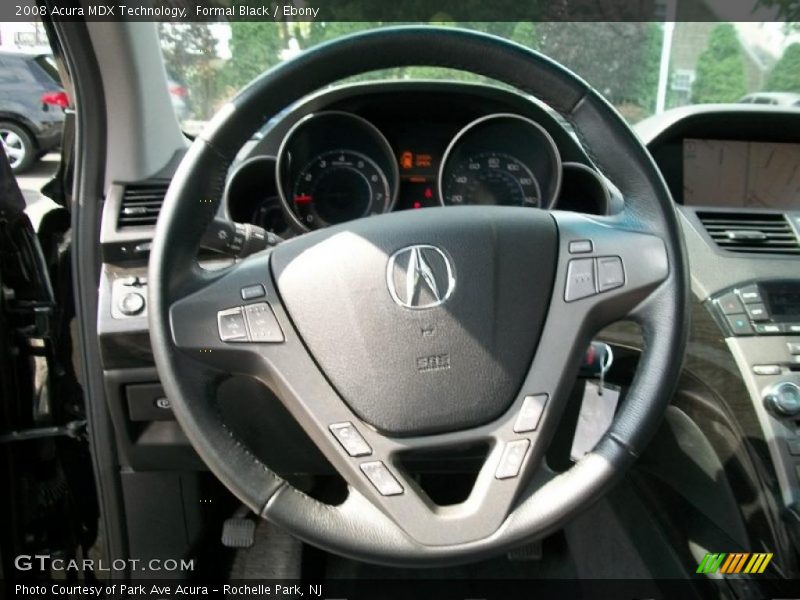 Formal Black / Ebony 2008 Acura MDX Technology