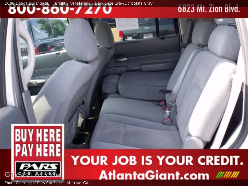 Bright Silver Metallic / Dark Slate Gray/Light Slate Gray 2006 Dodge Durango SLT