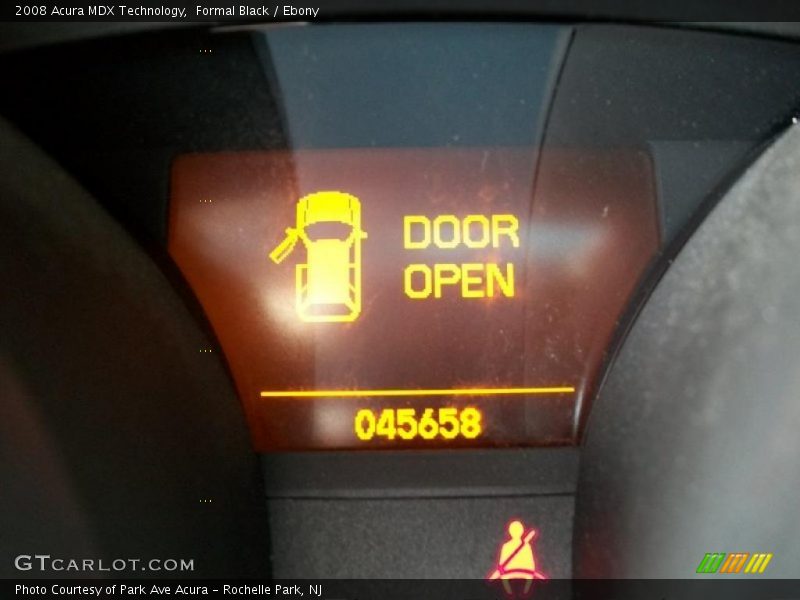 Formal Black / Ebony 2008 Acura MDX Technology