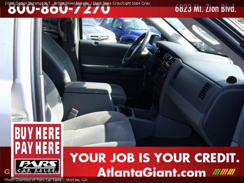 Bright Silver Metallic / Dark Slate Gray/Light Slate Gray 2006 Dodge Durango SLT