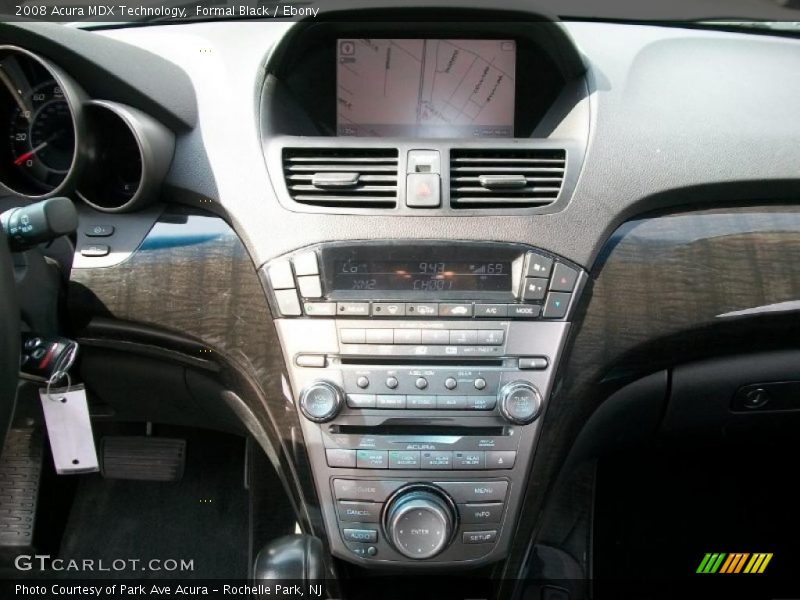 Formal Black / Ebony 2008 Acura MDX Technology