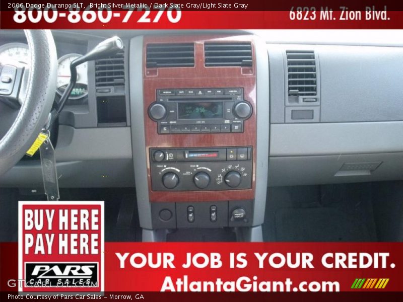 Bright Silver Metallic / Dark Slate Gray/Light Slate Gray 2006 Dodge Durango SLT