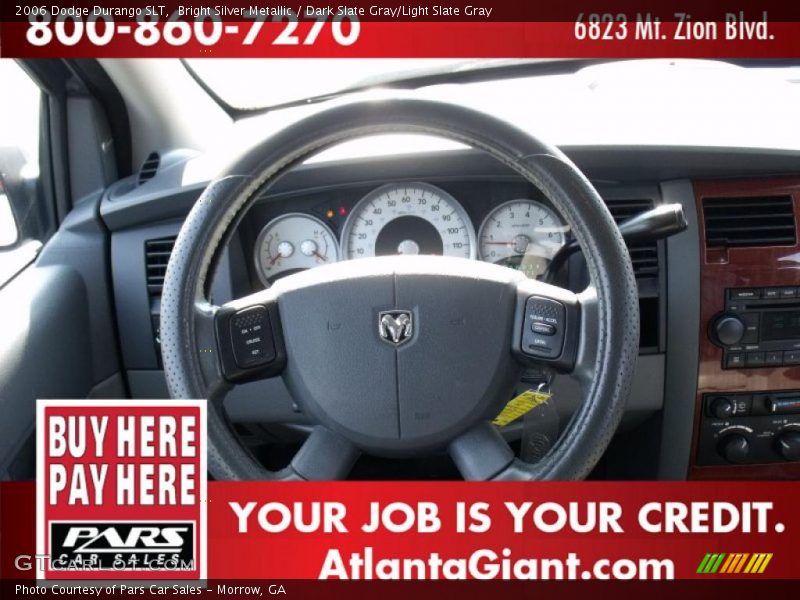 Bright Silver Metallic / Dark Slate Gray/Light Slate Gray 2006 Dodge Durango SLT