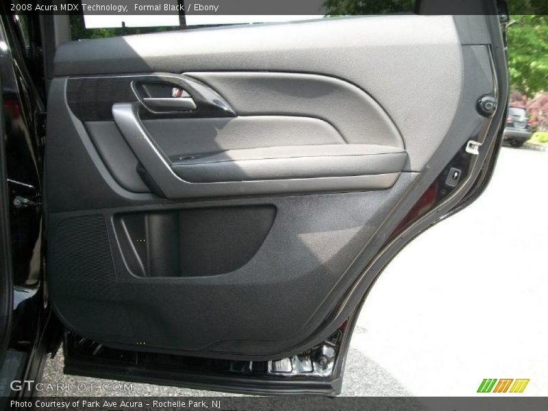 Formal Black / Ebony 2008 Acura MDX Technology