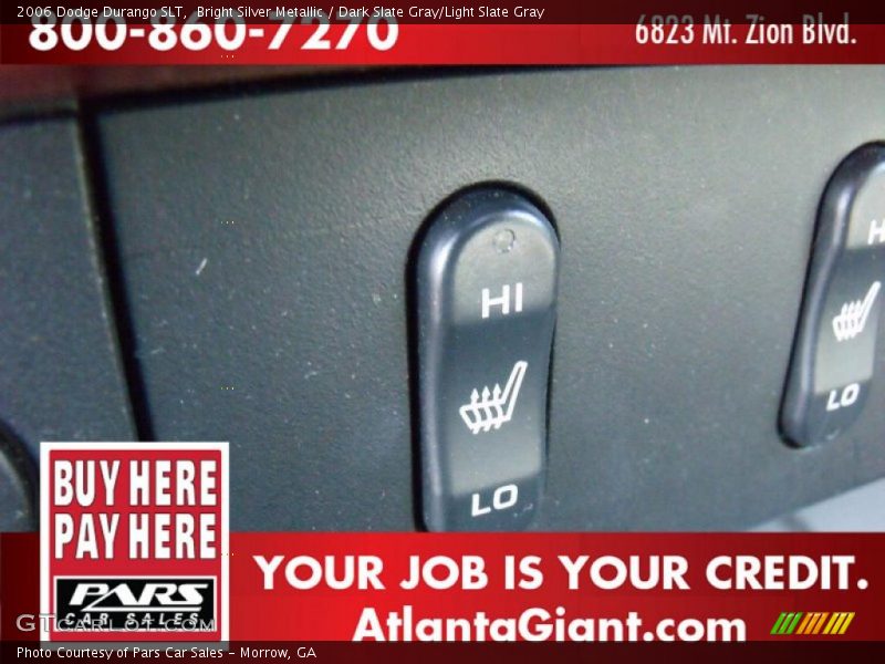 Bright Silver Metallic / Dark Slate Gray/Light Slate Gray 2006 Dodge Durango SLT