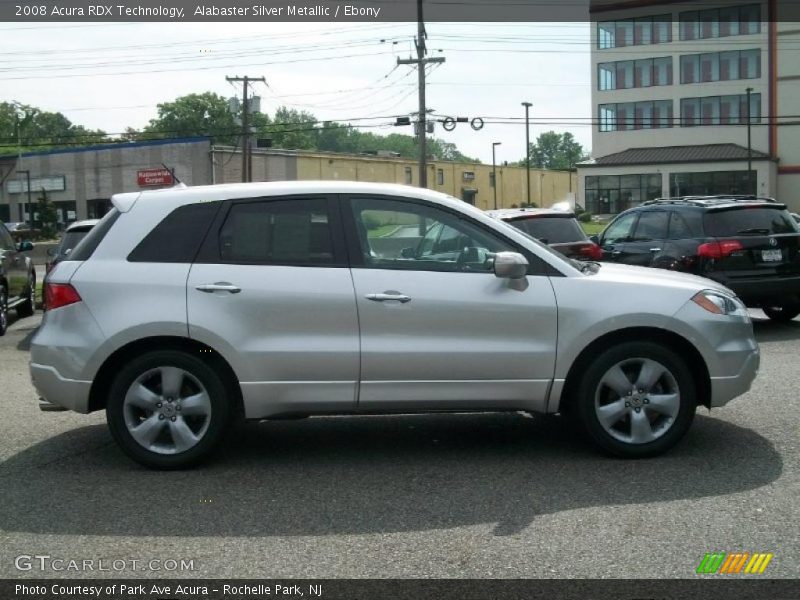 Alabaster Silver Metallic / Ebony 2008 Acura RDX Technology