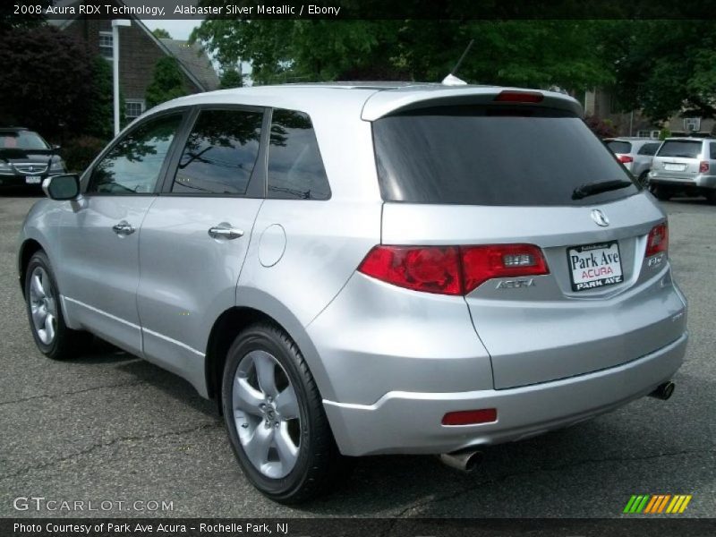 Alabaster Silver Metallic / Ebony 2008 Acura RDX Technology