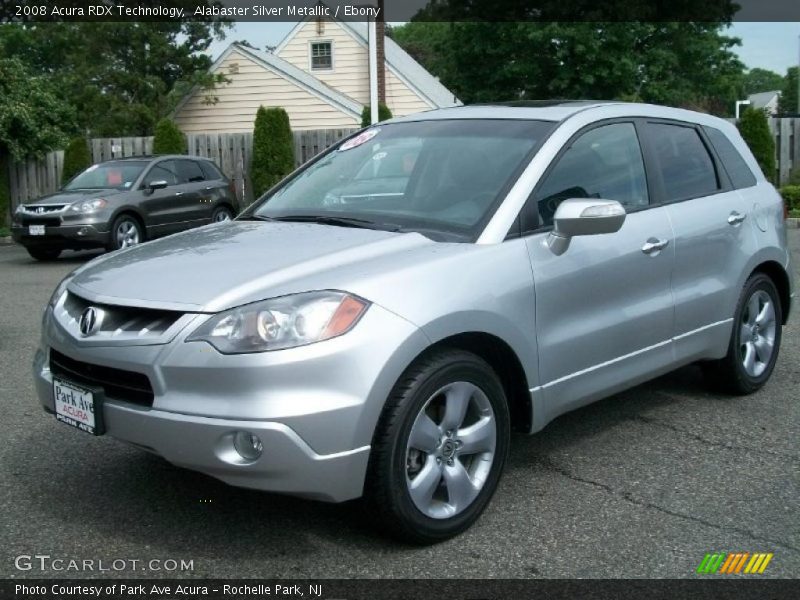 Alabaster Silver Metallic / Ebony 2008 Acura RDX Technology