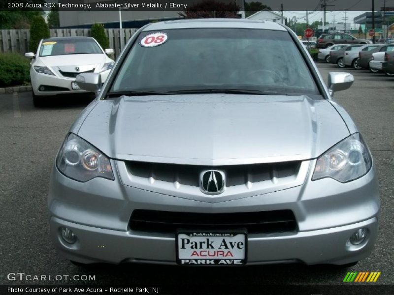 Alabaster Silver Metallic / Ebony 2008 Acura RDX Technology