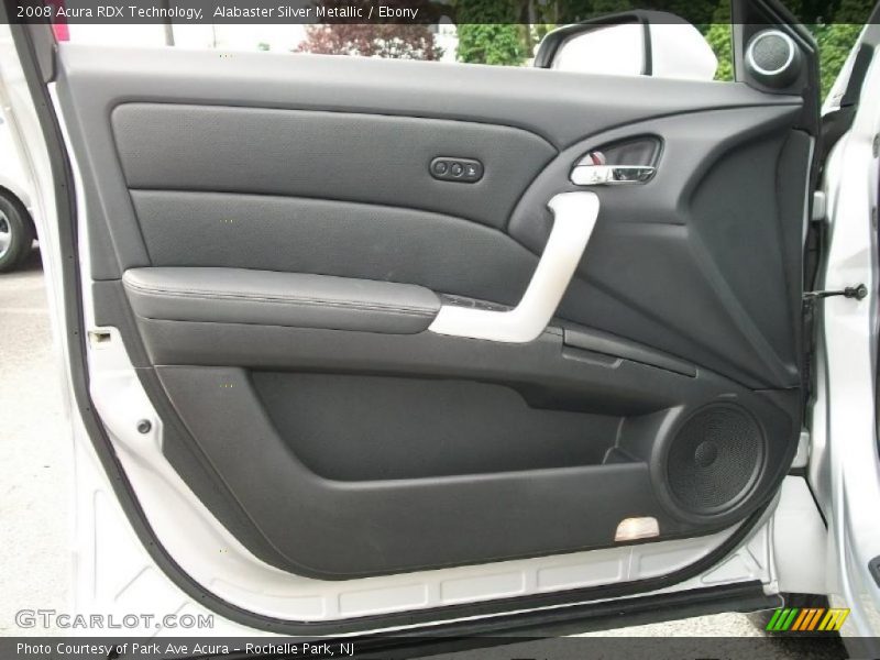 Alabaster Silver Metallic / Ebony 2008 Acura RDX Technology