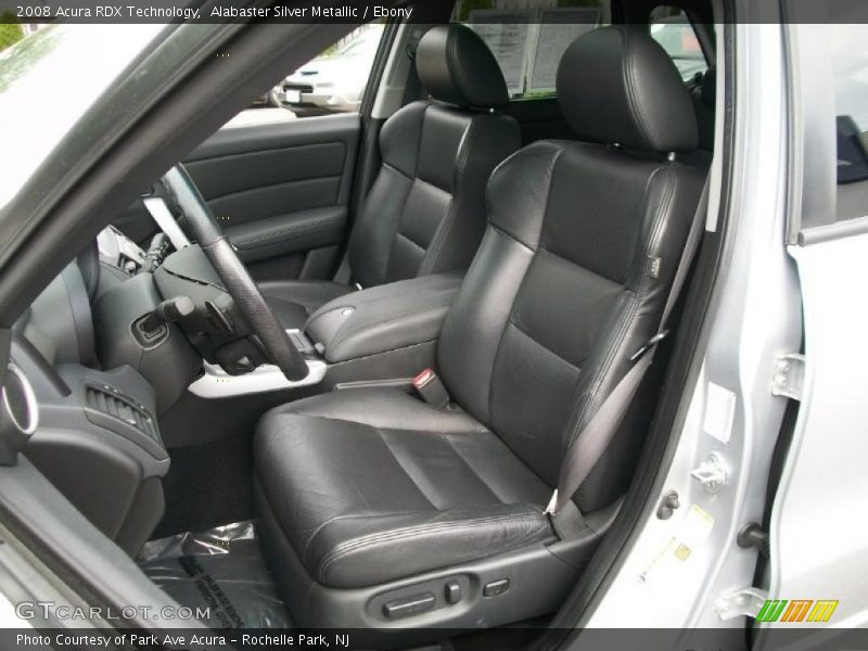 Alabaster Silver Metallic / Ebony 2008 Acura RDX Technology