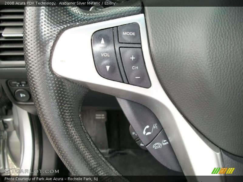 Alabaster Silver Metallic / Ebony 2008 Acura RDX Technology