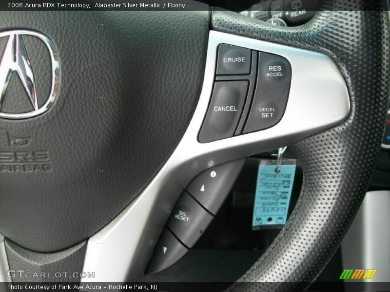 Alabaster Silver Metallic / Ebony 2008 Acura RDX Technology