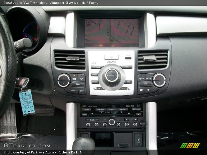 Alabaster Silver Metallic / Ebony 2008 Acura RDX Technology