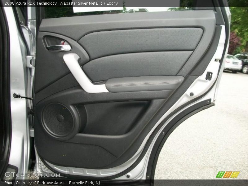Alabaster Silver Metallic / Ebony 2008 Acura RDX Technology