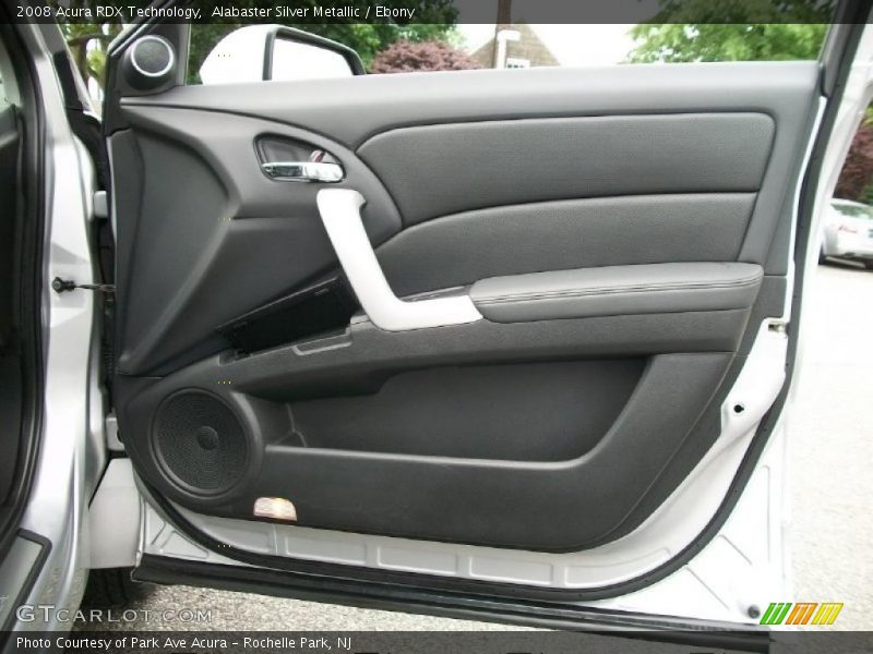 Alabaster Silver Metallic / Ebony 2008 Acura RDX Technology