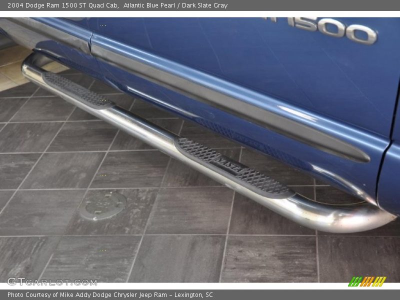 Atlantic Blue Pearl / Dark Slate Gray 2004 Dodge Ram 1500 ST Quad Cab