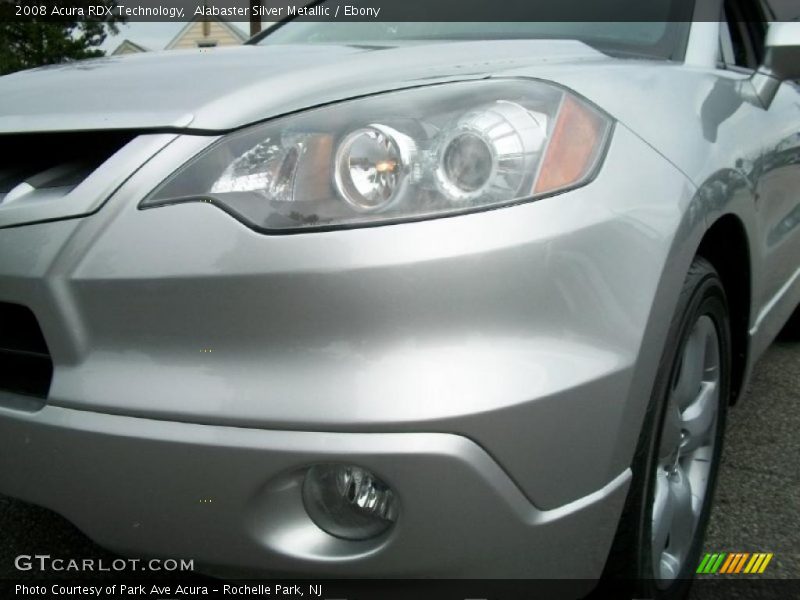 Alabaster Silver Metallic / Ebony 2008 Acura RDX Technology