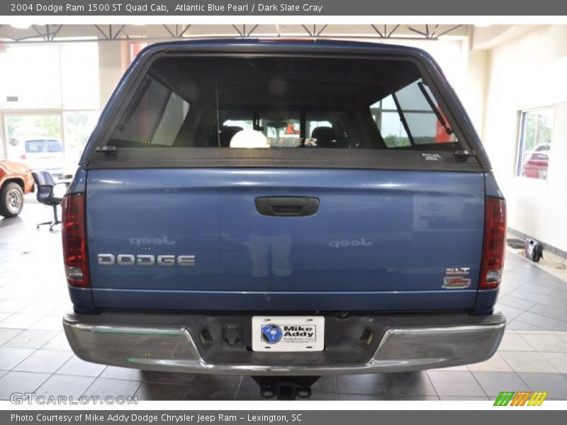 Atlantic Blue Pearl / Dark Slate Gray 2004 Dodge Ram 1500 ST Quad Cab