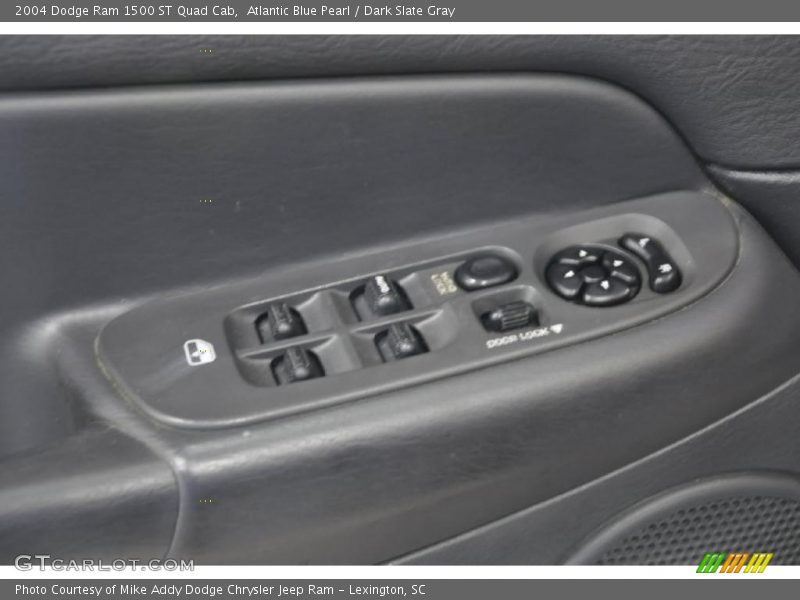 Atlantic Blue Pearl / Dark Slate Gray 2004 Dodge Ram 1500 ST Quad Cab