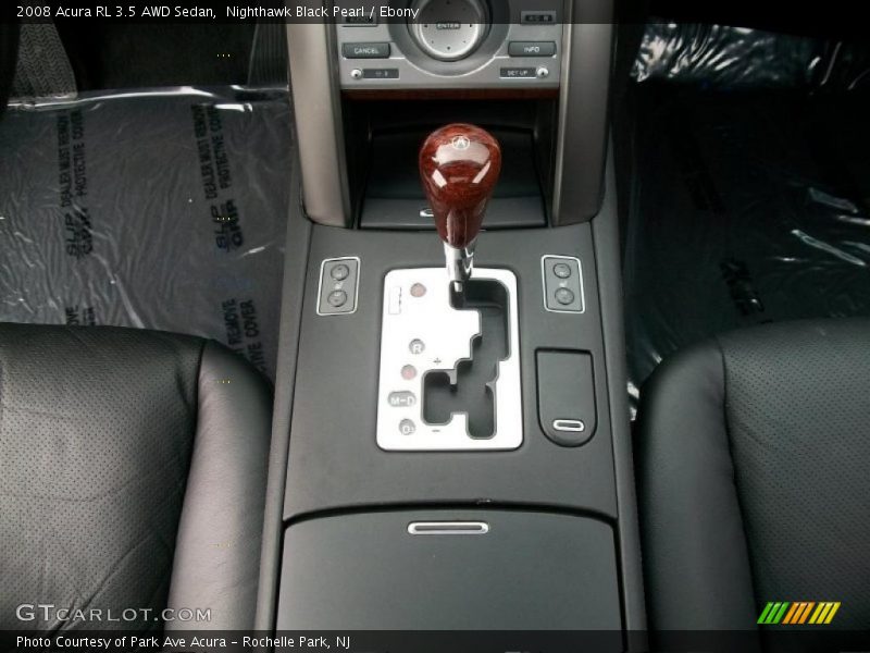Nighthawk Black Pearl / Ebony 2008 Acura RL 3.5 AWD Sedan